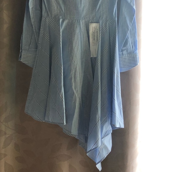 BCBG MAXAZRIA Rayanne Asymmetrical Shirt Dress XS - Picture 4 of 6